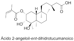 Ácido 2-angeloil-ent-dihidrotucumanoico