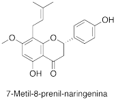 7-Metil-8-prenil-naringenina