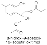 8-Hidroxi-9-acetoxi-10-isobutiriloxitimol
