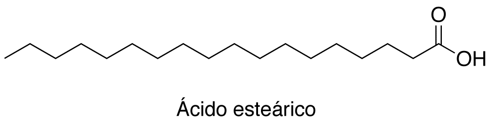 Resultado de imagen para ácido esteárico