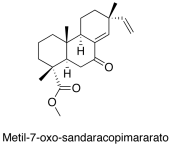 Metil-7-oxo-sandaracopimarato