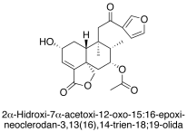 2α-Hidroxi-7α-acetoxi-12-oxo-15:16-epoxi-neocledan-3