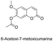 6-Acetoxi-7-metoxicumarina