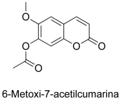 6-Metoxi-7-acetilcumarina