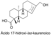 Ácido 17-hidroxi-iso-kaurenoico