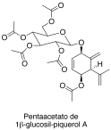 Pentaacetato de 1β-Glucosil-piquerol A