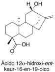 Ácido 12α-Hidroxi-ent-kaur-16-en-19-oico