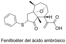 Feniltioéter del ácido ambrósico