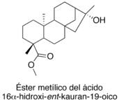 Éster metílico del ácido 16α-hidroxi-ent-kauran-19-oico