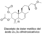 Diacetato de éster metílico del ácido 2α